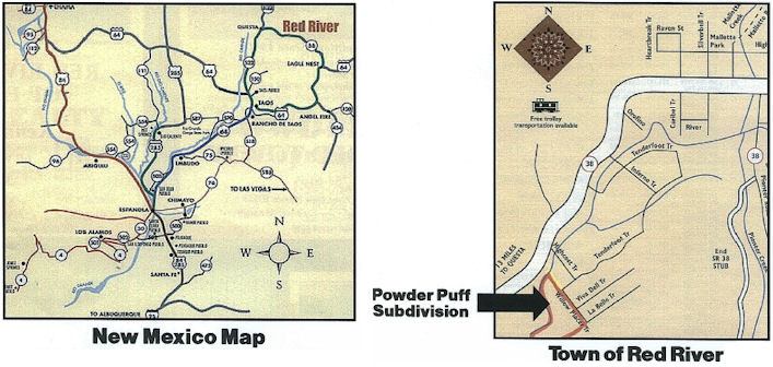 Red River Area Maps