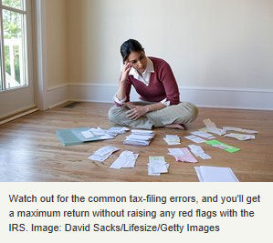 common homeowner tax errors