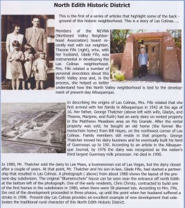 history of las colinas new mexico
