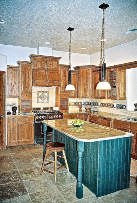 northeast heights craftsman home kitchen