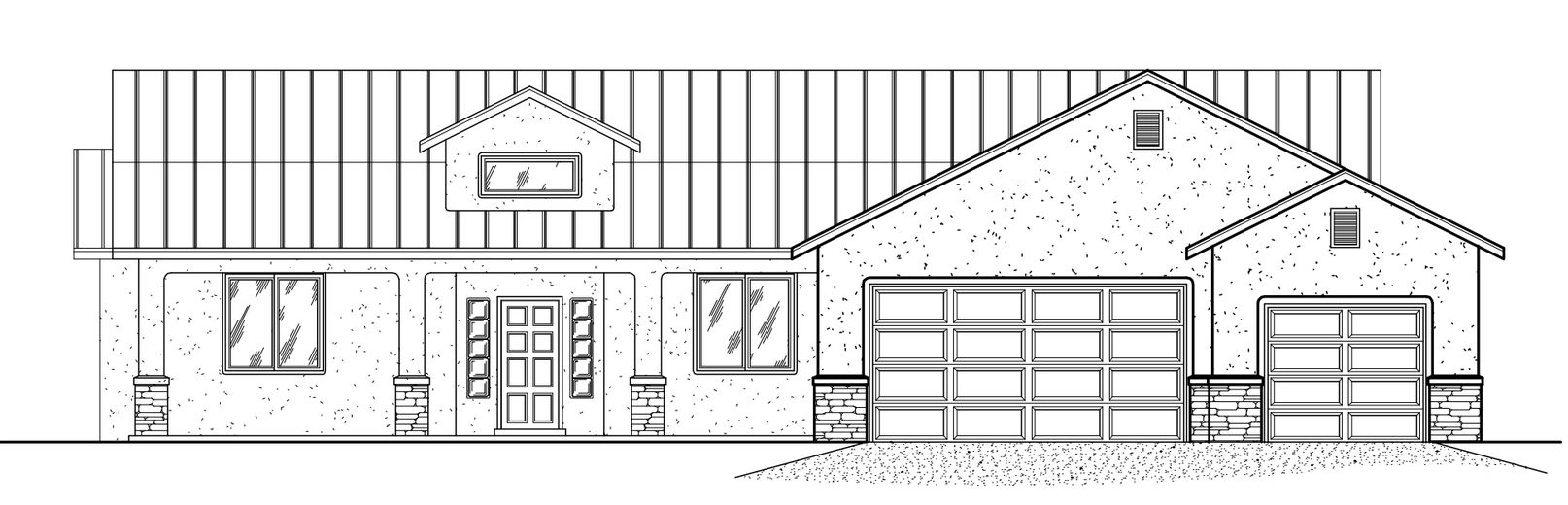 proposed north valley custom home