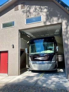 custom home rv garage